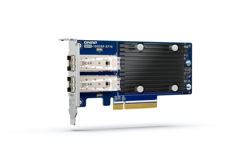 10GbE PCIe Network Card QNAP QXG-10G2SF-X710 Wired