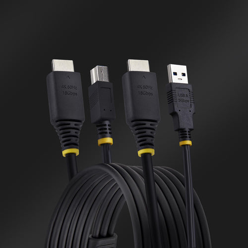 3m KVM-Kabel HDMI 2.0 USB 5Gbps für KVM-Switch 4K 60Hz