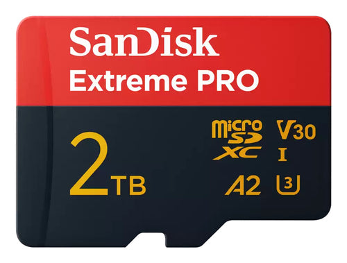 MicroSDXC SanDisk Extreme PRO 2TB Class 10 UHS-I 250MB/s - SDSQXCD-2T00-GN6MA