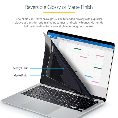 Laptop Privacy Screen StarTech 13 Inch Magnetic Blue Light Filter for MacBook Pro/Air