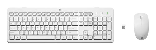 HP 230 Wireless Mouse and Combo White keyboard