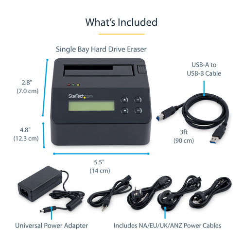 StarTech.com SDOCK1EU3P2 media duplicator