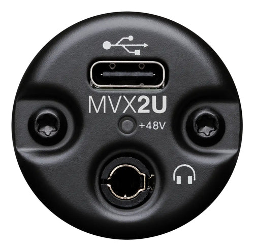 Shure MVX2U recording audio interface