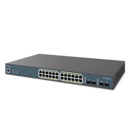 24-Port Gigabit Managed PoE Switch 210W EnGenius EWS7928P-FIT