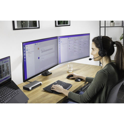Dual Monitor Arm Mount Height-Adjustable SmartFit Kensington