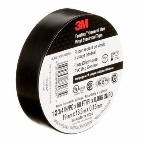3M Temflex Vinyl Electrical Tape 165
