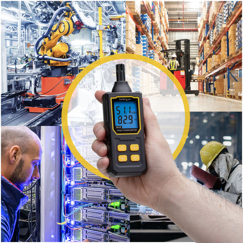 Infrared Thermometer StarTech.com DH60 -10 to 60 °C Resolution 1 °C