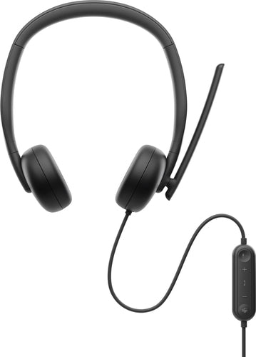 Wired Headset DELL Pro WH3024 20-20000Hz Lightweight Calls Music