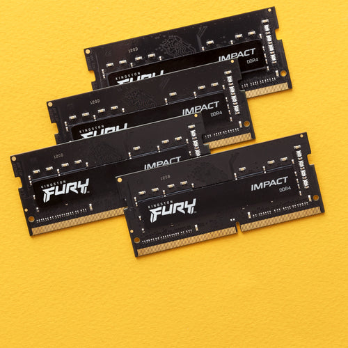Memory Module Kingston FURY Impact 32GB 3200MT/s DDR4 CL20 SODIMM Kit of 2 - KF432S20IBK2/32
