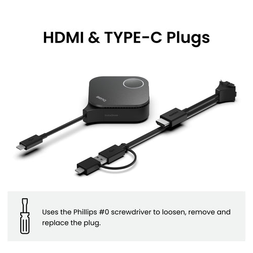 4K UHD Wireless Presentation System BenQ InstaShow WDC15 Desktop