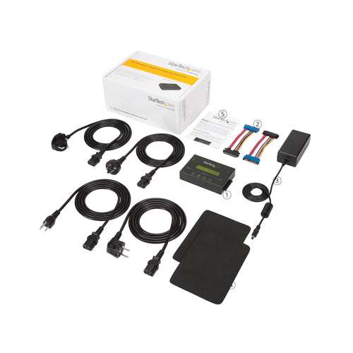 Hard Drive Duplicator StarTech.com SATDUP11 1:1 Standalone Eraser SATA LCD - SATDUP11