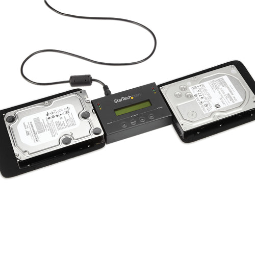 Hard Drive Duplicator StarTech.com SATDUP11 1:1 Standalone Eraser SATA LCD - SATDUP11