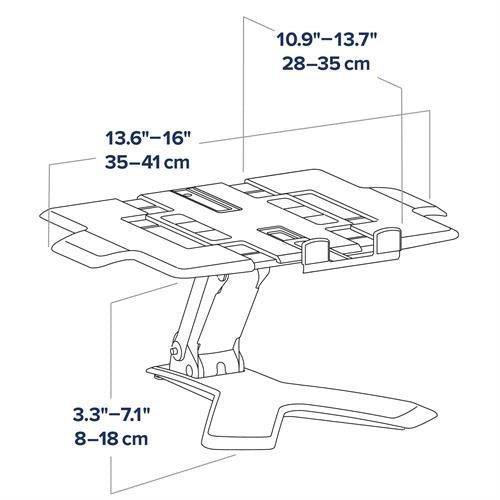 Laptop Stand Ergotron Neo-Flex 0-152mm Height Adjustment - 33-334-085