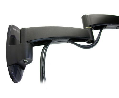 Ergotron 200 Series Wall Mount Arm, 2 Extensions