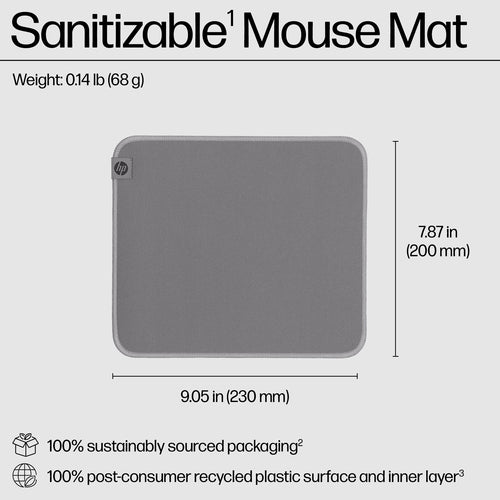 HP 100 Sanitizable Mouse Pad