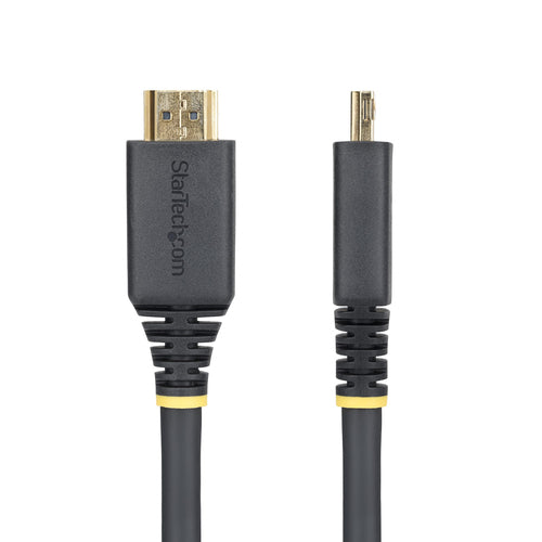 High Speed 15ft HDMI Cable with Gripping Connectors 4K 60Hz HDR10