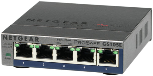 NETGEAR GS105E-200PES network switch