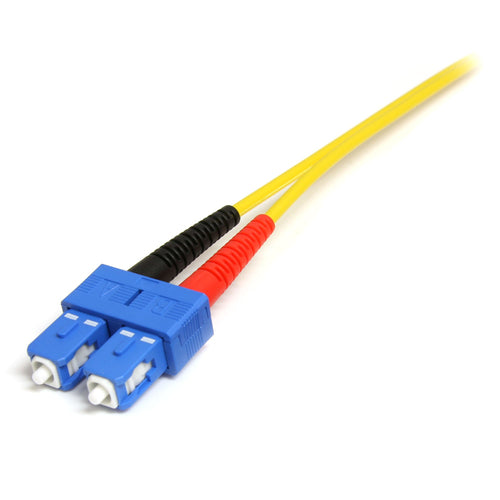 Fiber Optic Cable StarTech.com SMFIBLCSC1 1m Single-Mode Duplex LC to SC