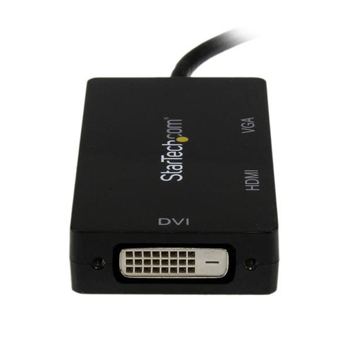Mini DisplayPort to VGA DVI HDMI Converter 3-in-1 Adapter 0.15m