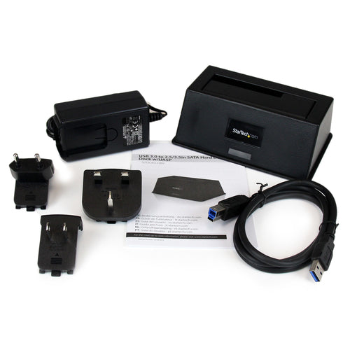 StarTech.com SDOCKU33BV USB 3.0 SATA Hard Drive Docking Station