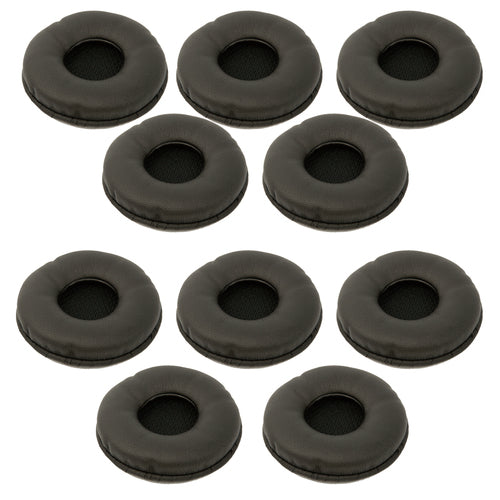 Jabra BIZ 2300 Black Leather Ear Cushions Replacement Headset Accessory