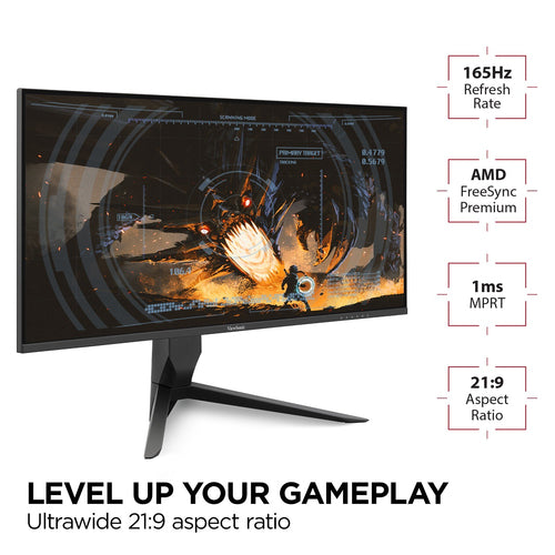 Viewsonic VX Series VX3418-2K computer monitor