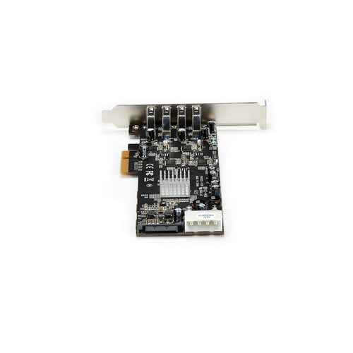 USB PCIe Card StarTech.com PEXUSB3S44V 4 Port 5Gbps Channels UASP - PEXUSB3S44V