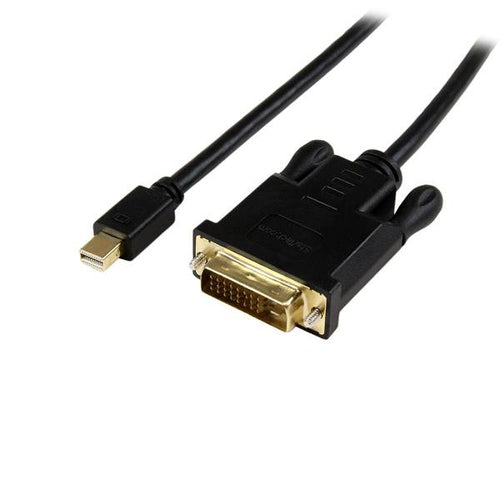Video Cable Adapter StarTech.com MDP2DVIMM6BS 6ft 1080p Mini DisplayPort to DVI-D