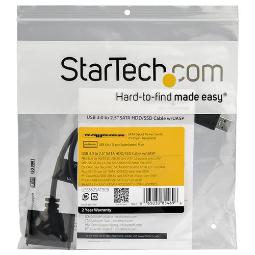USB 3.0 SATA to USB Cable with UASP 6Gbps StarTech