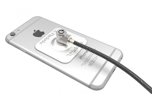 Tablet Lock Compulocks Universal Keyed Cable Lock Black Stainless Steel - CL15UTL
