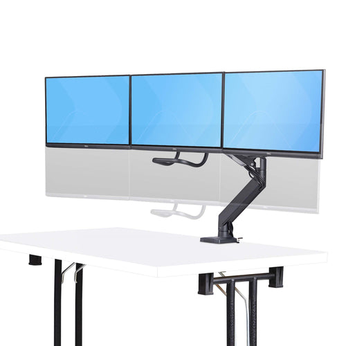 Monitor Mount StarTech.com 3M1A3SG Crossbar Triple VESA 75x75/100x100 Tool-Less - 3M1A3SG-MONITOR-ARM