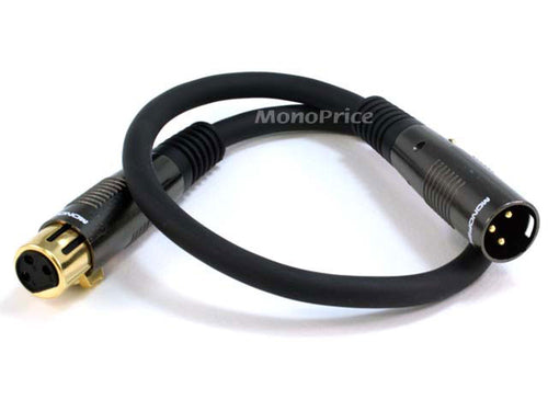 Monoprice XLR Male/XLR Female 16AWG audio cable