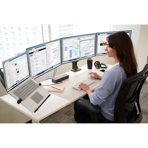 Dual Monitor Arm Mount Height-Adjustable SmartFit Kensington