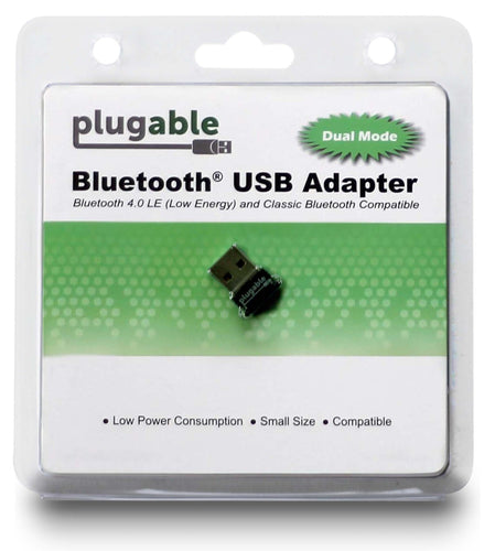 Bluetooth 4.0 USB Adapter Plugable Technologies Low Energy Wireless Compatible with Windows