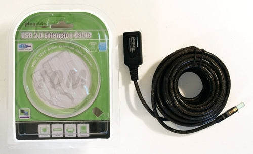 USB 2.0 Cable 10m Male to Male Plugable Technologies