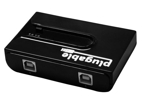 USB Sharing Switch Plugable Technologies USB 2.0 480 Mbit/s A/B Dual Computer