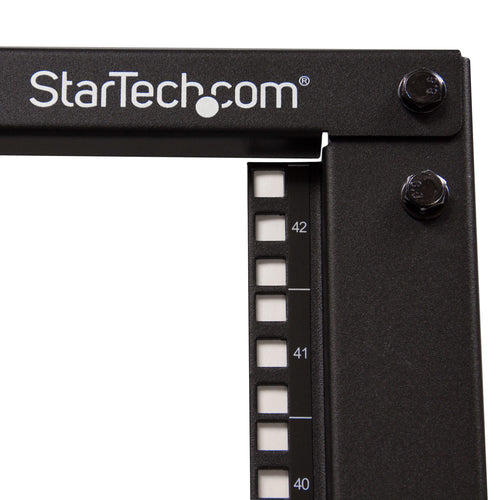 Rack Cabinet StarTech.com 4POSTRACK42 42U 600kg 40in Mounting Depth Freestanding - 4POSTRACK42