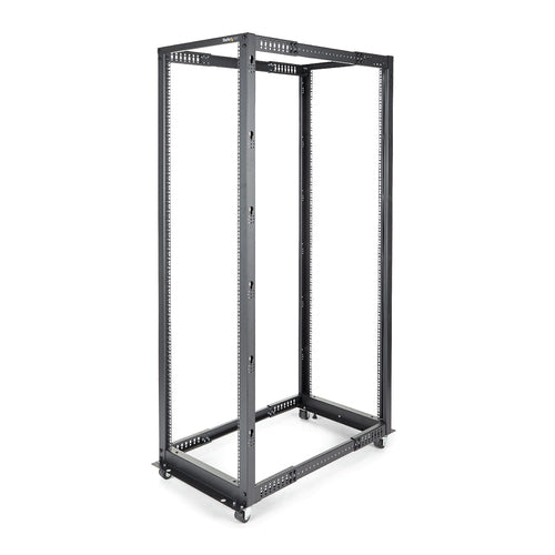 Rack Cabinet StarTech.com 4POSTRACK42 42U 600kg 40in Mounting Depth Freestanding - 4POSTRACK42