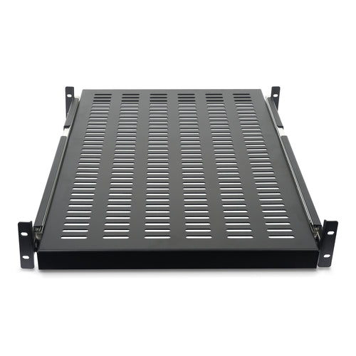 2U Sliding Server Rack Shelf StarTech.com Adjustable 20-30in 50lbs