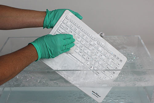 Wired USB Keyboard Seal Shield SEAL TOUCH 2 QWERTY Mini White
