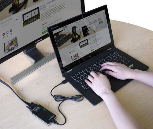 USB VGA Graphics Adapter Plugable Technologies 1920x1080 USB 2.0 Multiple Monitors