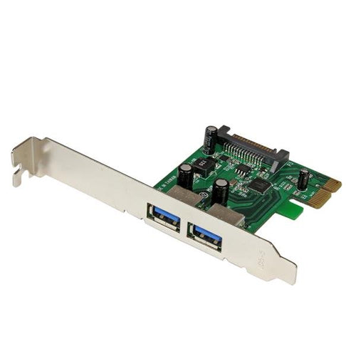 USB Card Adapter StarTech.com PEXUSB3S24 2 Port PCIe SuperSpeed USB 3.0 UASP Low-Profile