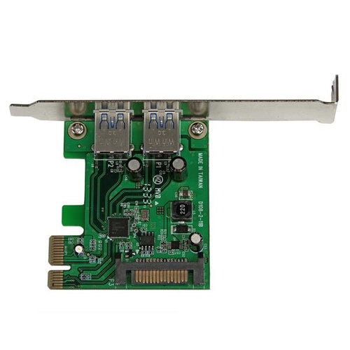 USB Card Adapter StarTech.com PEXUSB3S24 2 Port PCIe SuperSpeed USB 3.0 UASP Low-Profile