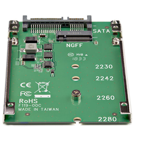 M.2 SATA Adapter StarTech.com SAT32M225 6 Gbit/s Open-Frame - SAT32M225