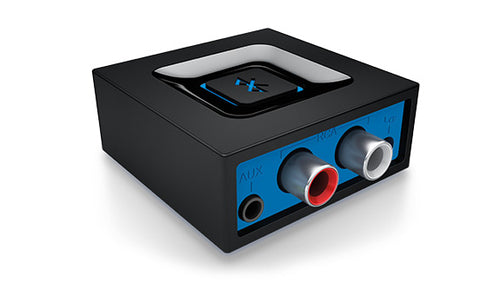 Bluetooth Audio Receiver Logitech 3.0+HS 15m Range 3.5mm Output Black
