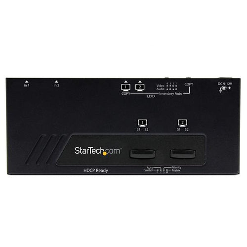 HDMI Matrix Switch StarTech.com VS222HDQ 2x2 1080p Automatic Switching