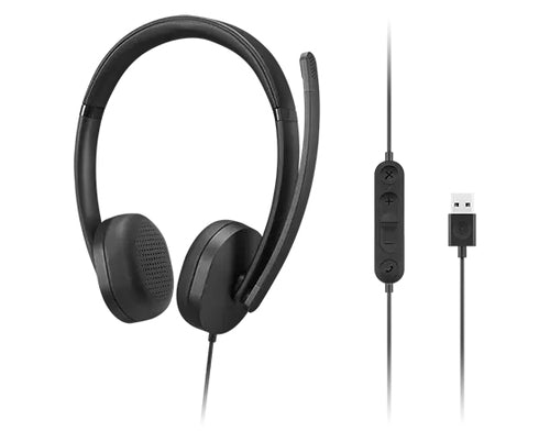 Headset Lenovo 4XD1P83425 Wired Calls/Music 20-20000 Hz 140g - 4XD1P83425