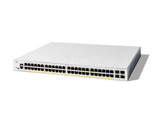 Network Switch Cisco Catalyst 1300-48FP-4G 48-Port Gigabit Full PoE 4x SFP - C1300-48FP-4G
