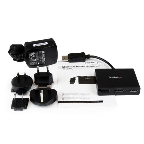 Multi Monitor Adapter StarTech MSTDP123DP 3-Port Dual 4K DisplayPort Hub
