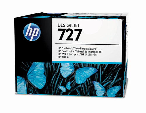 Printhead HP 727/732 DesignJet Thermal Inkjet Cyan Magenta Yellow - B3P06A